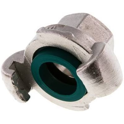 RVS DN 19 DIN 3489 compressor klauwkoppeling Rp 1/2 inch Binnendraad - CL42-19-F-SF-012