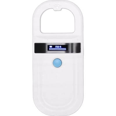Huisdier Microchip Scanner 128 Records Gegevensopslag Dier ID Tag Handheld Scanner met OLED Display Scherm Ondersteuning voor FDX B