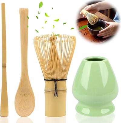 Lexium matcha starterkit -matcha set - matcha kit - matcha thee kit - matcha - matcha klopper - matcha whisk - matcha kom - matcha poeder - matcha thee set -