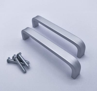 Dailygoods- Deurgrepen Aluminium - 192mm Beugel - 10x Handgrepen - 20x Schroeven - Geschikt voor Keuken/Deur - Hoogte 22mm - Meubelgrepen