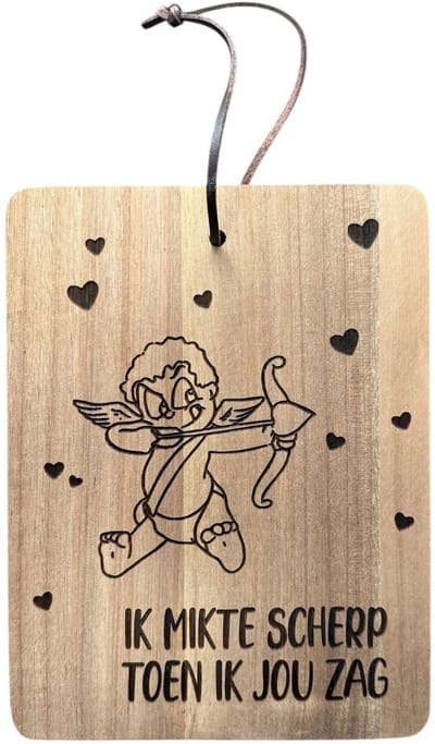Ik mikte scherp toen ik jou zag - Valentijn decoratie - Valentijn cadeautje voor hem - Valentijn cadeautje voor haar - Valentijnsdag cadeau - Valentijn versiering - Sinterklaas cadeautjes - Kerstcadeau - Valentijn - Liefdes cadeau - Valentijn cadeau