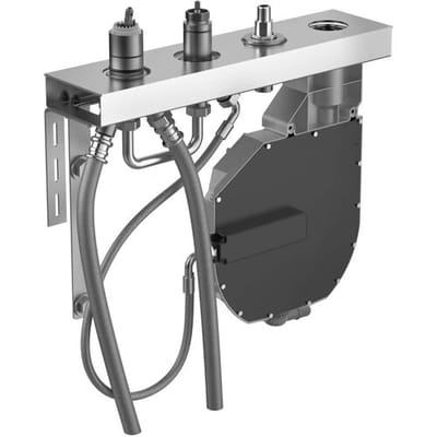 Hansacompact wall and renovation solution for 4-hole tile installation with installation body 53080300