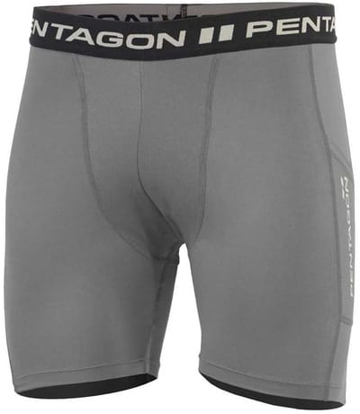Pentagon Apollo Tac Fresh Basislaag Shorts Grijs M Man