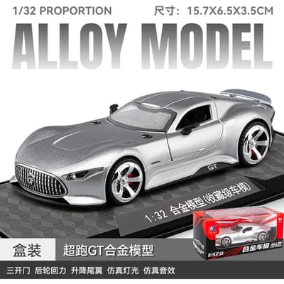 1:32 Mercedes Benz Amg Vision Gt Concept Supercar Legering Metaal Diecast Modelauto Woondecoratie & Verzamelaarsobjecten Hobby Display Speelgoed