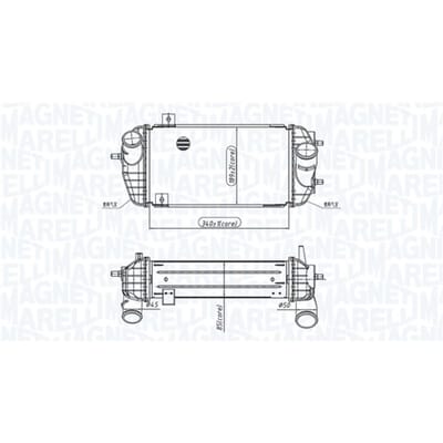InlaatluchtRadiator MAGNETI MARELLI 351319205770