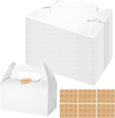 Set van 50 Cupcake Dozen met Venster, Perfect voor het Verpakken en Transporteren van Muffins en Taarten