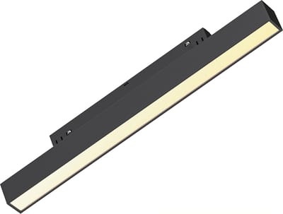 48V Magnetische Lineaire LED Railverlichting - Lijnverlichting - Brinton Magni - 10W 950lm 120D - Aanpasbare Lichtkleur CCT - Zwart