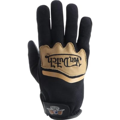 Motorhandschoenen winter stof en leer Von Dutch Hero