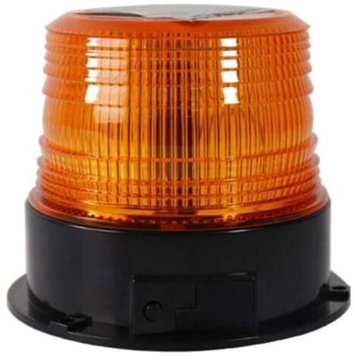 Oplaadbaar draadloos LED-waarschuwingslicht met roterende functie, 12V-24V, oranje stroboscooplicht, magnetisch noodknipperlicht, geschikt voor auto's, voertuigen, tractoren en SUV's.