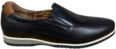 Sioux - HAJOKO-700 - Instappers - Kleur: Blauw - Maat: 43
