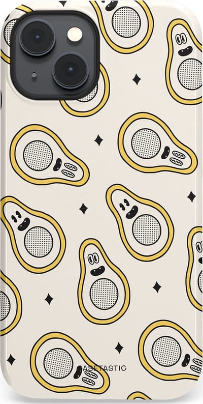 Casetastic Hoesje Geschikt voor Apple iPhone 14 Plus Magsafe - Stijlvolle Beschermende Duo-layer Case - Vegycado