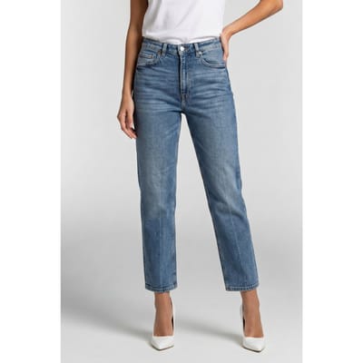 & Other Stories Slim Cut Blue Maat: W29L30 | Straight Broeken Outlet | Dames | Blauw