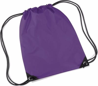 Scoby - Gymtas - Sporttas voor Kinderen - Drawstring Bag - Festivals, School, en Sport - 12L - Paars - One Size