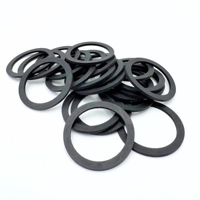 Platte Afdichting 2 inch EPDM - Effectieve Rubberen Afdichtingen - Duurzame Isolatie Oplossingen - 5 Stuks