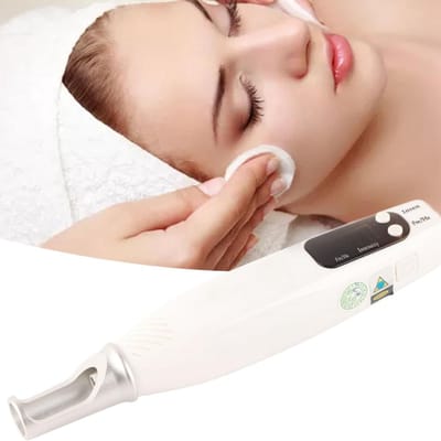 Aura® Laserpen - Laserpointer - Laser - Wit - ‎15cm x 9cm x 9cm