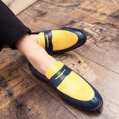 Designer Schoenen Heren Casual Schoenen Heren Zomer Leer Italiaanse Mocassins Voor Heren Mode Handgemaakt Klassieke Herenschoen Luxe 38