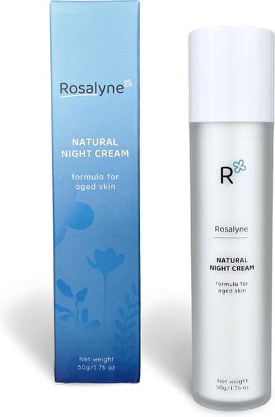 Rosalyne Natuurlijke Nachtcrème - Natuurlijke Verzorging voor de Oudere Vrouwen Huid