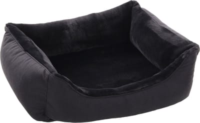 Flamingo Esmo - Mand Honden - Mand Esmo Rechthoekig+rits Zwart 80x67x22cm - 1st - 137862 - 1st