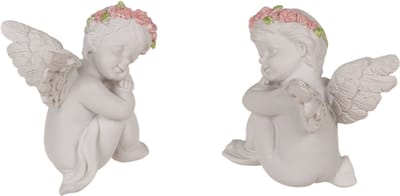Engeltjes - Set van 2 stuks - Hoogte 8,6cm