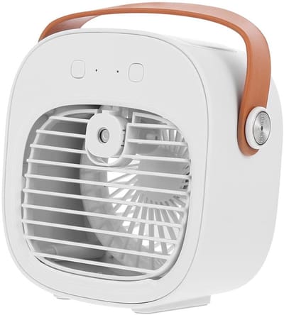 1 set USB-bureauluchtcirculatieventilatorsnelheid Multifunctionele koeling voor thuis en op kantoor Oplaadbare ventilator voor slaapkamer, slaapzaal, keuken en auto