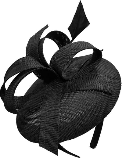 Elegante Fascinator Hoed Damess Hoofdband Sinclair Veer Abstract Design