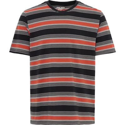 Blend - BHKALEI STRIPE S/S TEE - Heren - T-shirts
