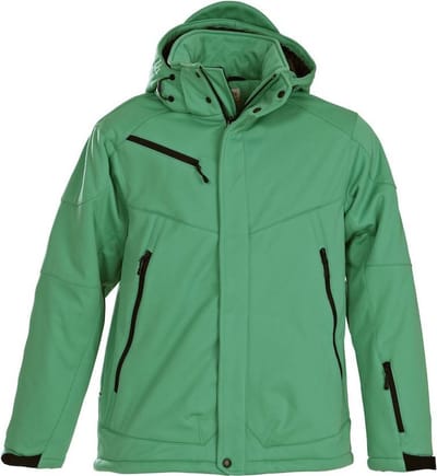 Printer JACKET SOFTSHELL SKELETON 2261035 - Frisgroen - M