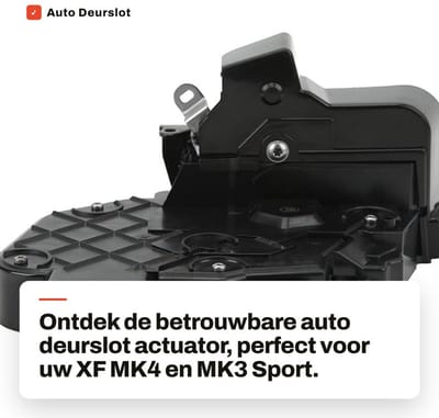 Dailygoods- Deurslot Actuator Achter Rechts - Vervanging voor Jaguar - Kunststof - Referentie LR011302/LR091360 - Auto Onderdelen - Hoogwaardige Kwaliteit - Slotmotor