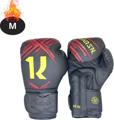 Nivard Bokshandschoenen - Kickboks Handschoenen - Boxing Gloves Set - Vecht Handschoenen - Heren - Dames - Rood - 12 oz
