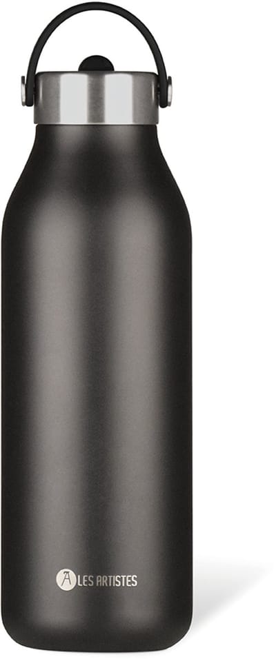 Les Artistes Paris - Drinkfles - Thermosfles 2.0 - 1500ml - Black Pearl - met geïntegreerd rietje