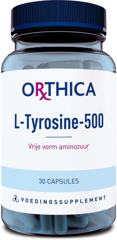 Orthica L-Tyrosine-500 - Aminozuren - 30 capsules