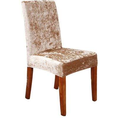 Fluwelen stoelhoezen effen kleur bureau stoel beschermer stoelhoezen voor hotel banket bruiloft universele maat Housse De Chaise Universal Size
