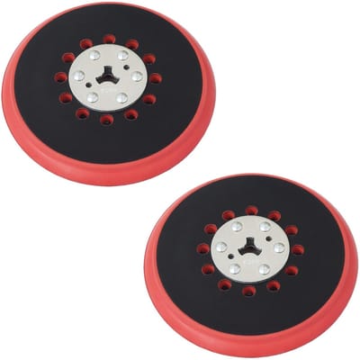 Dailygoods- Schuurpad 6 Inch - Schuurpapier Set - Schuurpads - Vervangingsonderdeel - Professioneel - Hoogwaardige materialen - Schuurmachinepad