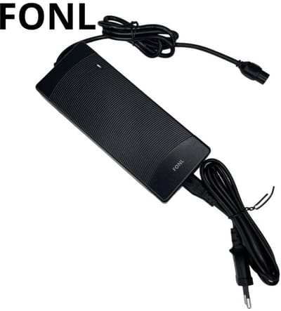 Fatbike Oplader QMwheel V20 - Nieuw Model 3 Pins - Acculader voor Elektrische Fiets - FONL