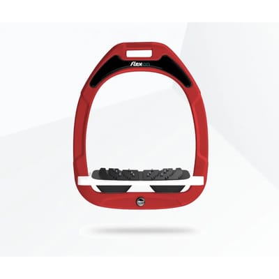 Ultra Grip Verstelbare stijgbeugels Bordeaux/Zwart/Groen Flex-On Green Composite