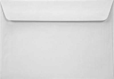 Gefactureerde witte enveloppen C6 - 114 x 162 mm - A6 - 25 stuks - NK natgelijmde - 120 gram - Acquerello - Netuno