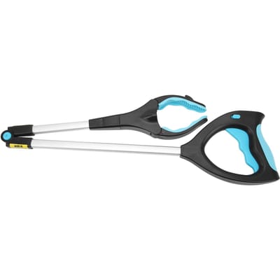 Outil Pince de Préhension Pliable 27,6 po Pinces pour Personnes Âgées Légères Extra Longues Pratiques Pince à Déchets