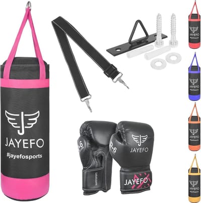 Bokszakset voor Kinderen - 5 Stuks Bokszak en Handschoenen Set voor MMA, Kickboksen, Muay Thai en Karate