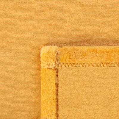 BAYBURT - Deken - Oranje - 200 x 220 cm - Polyester