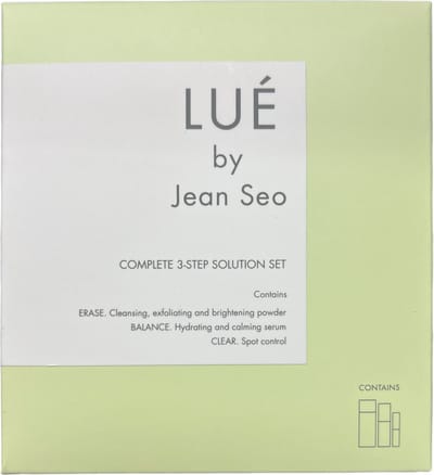 LUÉ by Jean Seo Skin Solution Set - Gezichtsverzorging set - Een set die in drie stappen zorgt voor een gezonde, gladde en stralende huid