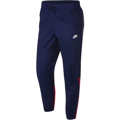 Nike Contrast Panel Geborduurd Logo Joggers Heren Onderkleding Blauw AR2366-492 L blue
