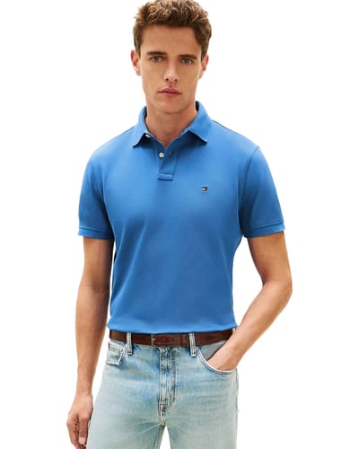 Tommy Hilfiger 1985 Regular Polo Blue Orbit Taglia: XL | Polo Outlet | Uomo | Blu