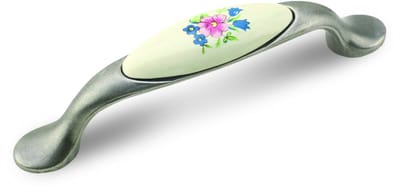 Gamet MLK-1 - Meubelgreep - Porseleinen Decor - Retro Stijl - 96mm
