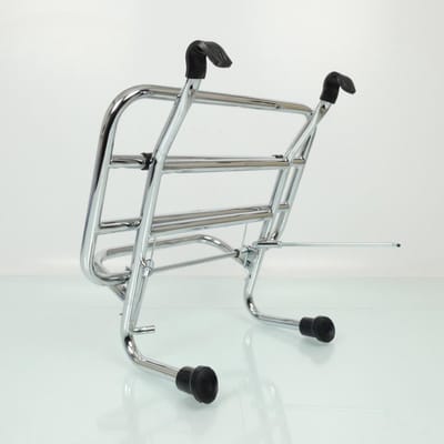 Porte bagage avant Faco pour scooter Piaggio 50 Vespa 1963 à 1983 chromé Neuf