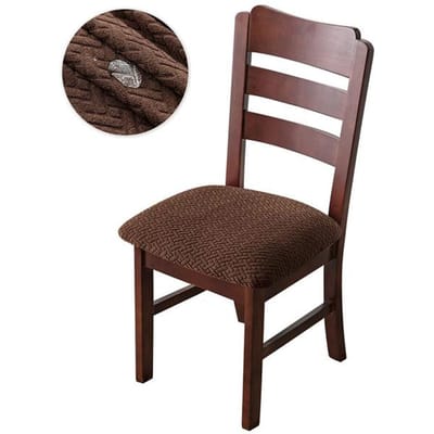 1 /2 /4 /6 Waterdichte Eetkamerstoel Zitkussen Jacquard Afneembare Stoelzitting Hoes Eetkamer Keukenstoel Woondecoratie 1 Piece
