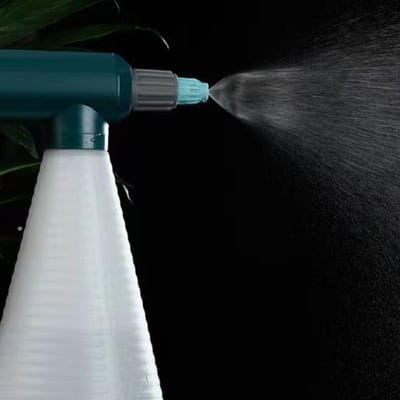 1L Elektrische Waterspuitfles Ergonomisch USB Comfortabele Grip Elektrische Gieter Sprinkler voor Plant Tuin Groen groen