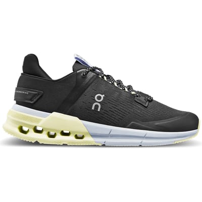 On Cloudnova Flux 1 Black Hay Maat: 36 | Hardloopschoenen Outlet | Dames | Zwart