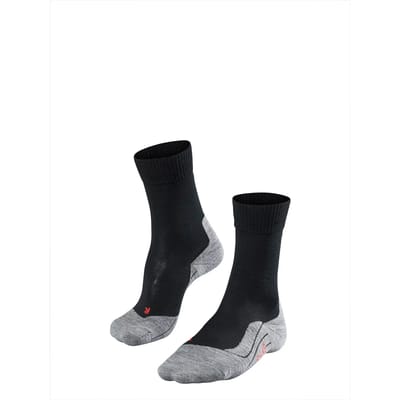 FALKE TK5 anti-blaar dun wol functioneel materiaal wandelsokken heren zwart - maat 39-41