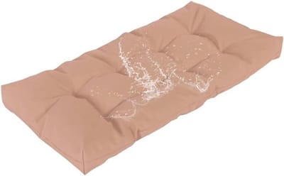 Bankkussen voor buiten - Zitkussen bank - Comfortabel zitten - Antislip met banden - 80x40x8 cm - L