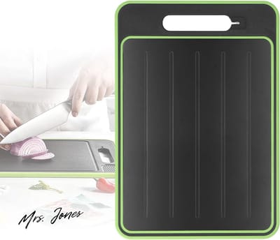 Mrs. Jones Snijplank met Ontdooi- en Spoelbakontwerp 365x250 Mm 144x98in .